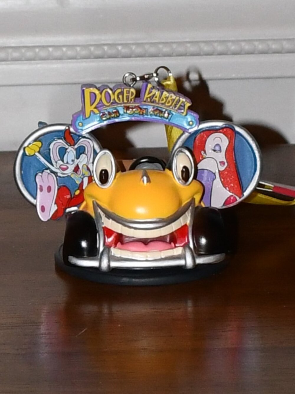 Disney Roger Rabbit Benny the Cab Jessica Rabbit Sketchbook Ornament with Tag